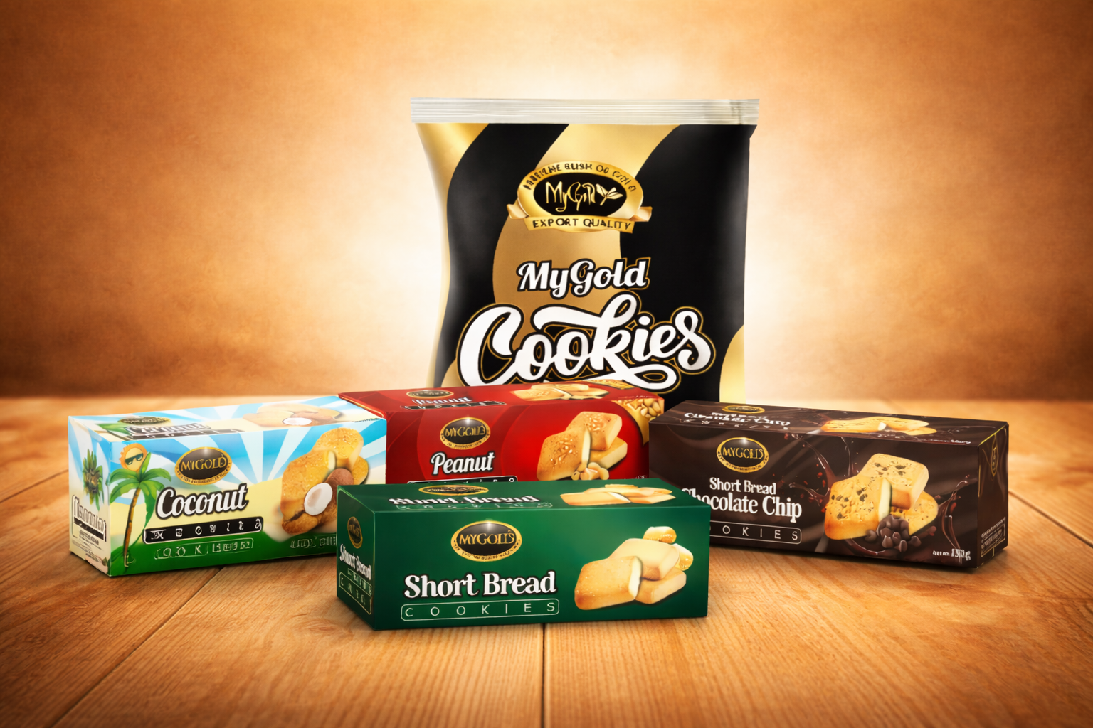 MyGold Cookies Range